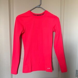 Hot Pink compression long Sleeve top